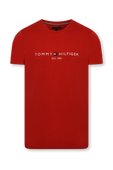 חולצת טי עם הדפס לוגו TOMMY HILFIGER
