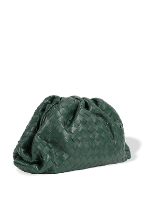 תיק פאוץ' קלאץ בגוון ירוק BOTTEGA VENETA