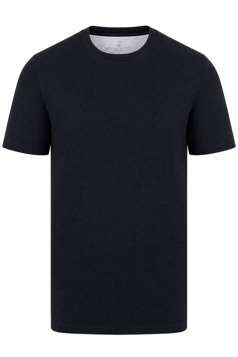 חולצת טי בגזרה ישרה BRUNELLO CUCINELLI