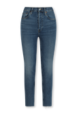 מכנסי ניינטיז כחולים באורך הקרסול RE/DONE