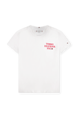 חולצת טי קלאסית עם לוגו מוטבע - גילאי 8-16 TOMMY HILFIGER KIDS