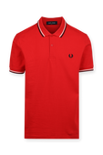 חולצת פולו ספורטיבית אדומה FRED PERRY