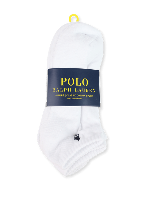 גרבי קרסול מכותנה POLO RALPH LAUREN