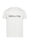 חולצת טי עם לוגו מראה SAINT LAURENT