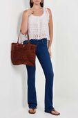 תמונת דוגמן קידמית של תיק נשיאה אייקוניק דאבל