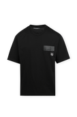 T-Shirt With DG Patch in Black DOLCE & GABBANA