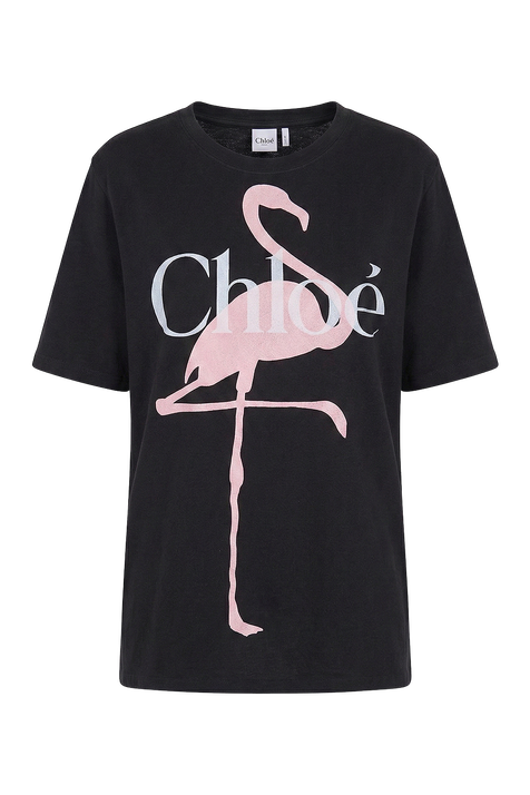 חולצת טי בגזרת אוברסייז CHLOE