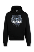 Tiger Sweatshirt in Black KENZO