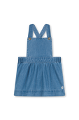 שמלת ג'ינס בגזרת סרפן - גילאי 3-12 חודשים PETIT BATEAU