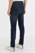מכנסי סקיני ג'ינס עם שרוכים בשטיפה כחולה DIESEL