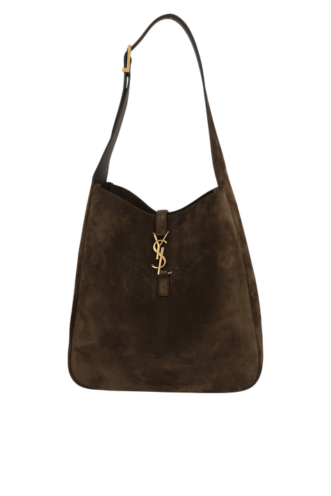 תיק כתף LE 5 A 7 זמש לארג' SAINT LAURENT