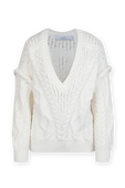 תמונה קידמית של Prade Sweater In White