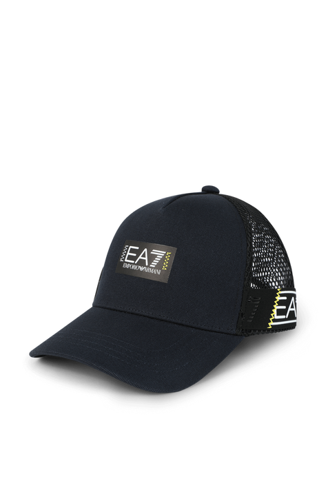 כובע מצחייה מכותנה EA7