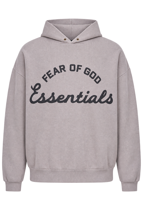 קפוצ'ון בגזרה משוחררת FEAR OF GOD ESSENTIALS
