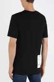 חולצת טי עם לוגו בצבע שחור DIESEL