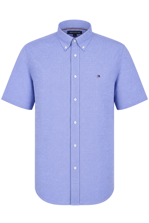 חולצה מכופתרת שרוול קצר TOMMY HILFIGER