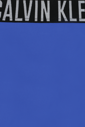 תחתוני בקיני בגוון כחול-סגול עם לוגו CALVIN KLEIN