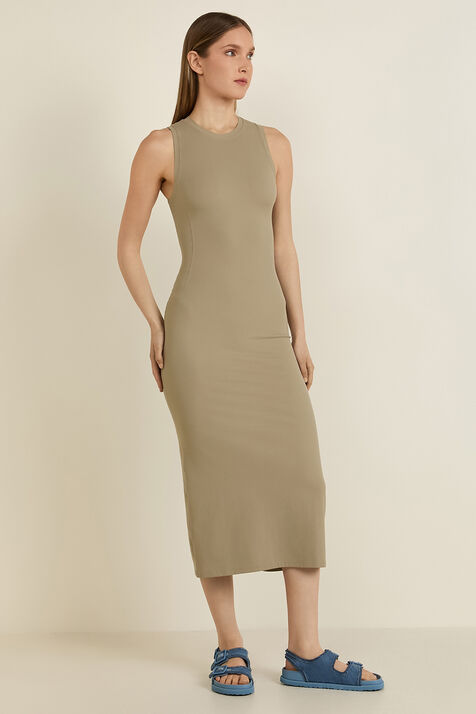 All Aligned Ribbed Midi Dress LULULEMON