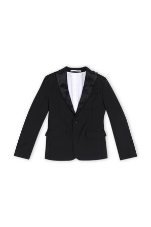 גילאי 4-16 זקט חליפה בשחור DSQUARED2 KIDS