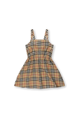 שמלת משבצות קצרה - גילאי 3-14 BURBERRY