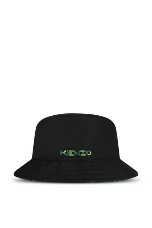 כובע  באקט מונוגרמי שחור KENZO