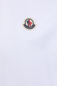 Slim Fit Polo Shirt in White MONCLER