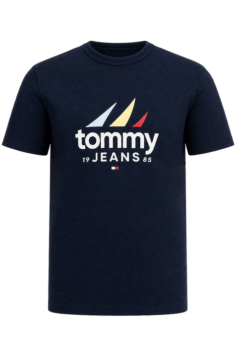 חולצת טי בגזרה ישרה TOMMY HILFIGER