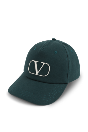 כובע מצחייה עם לוגו רקום VALENTINO GARAVANI