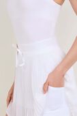 תמונת תקריב דוגמן של Ace Advantage Cutout Tennis Dress
