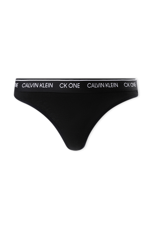 Modern Logo Thong in Black CALVIN KLEIN
