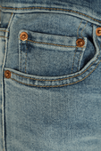 מכנסי ג'ינס ריבקאייג' ישרים ובהירים עם שפשופים LEVI`S