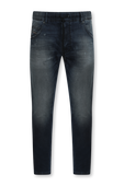 מכנסי סקיני ג'ינס קרולי כהים עם קרעים DIESEL