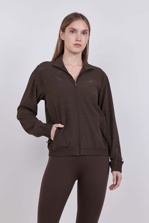 Adapted State Perforated Track Jacket