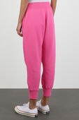 תמונת דוגמן אחורית של מכנסי טרנינג פינק פוני ורודים