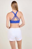 תמונת דוגמן אחורית של Flexyflex strappy yoga bra a-c