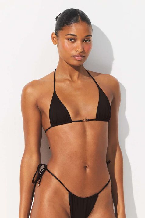 MEDALLION TRIANGLE TOP SKIMS SWIM