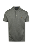 תמונה קידמית של Logo Polo Shirt in Grey