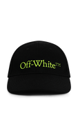 כובע מצחייה עם לוגו רקום OFF WHITE