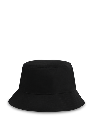 כובע באקט שחור ממותג CALVIN KLEIN