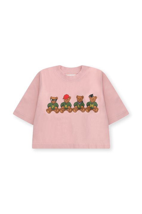 חולצת טי עם הדפס דובים - גילאי 4-12 שנים PALM ANGELS KIDS