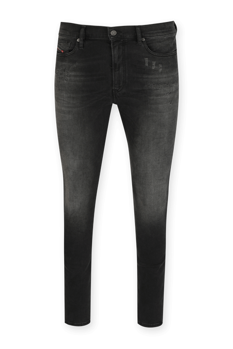 מכנסי סקיני ג'ינס בגובה המותניים