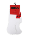 מארז שני זוגות גרביים לבנות ממותגות HUGO