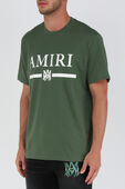 חולצת טי ירוקה עם לוגו AMIRI