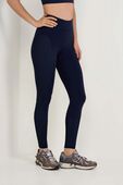 תמונת דוגמן קידמית של Mesh-Panelled High-Rise Tight 28'' SLNSH Collection