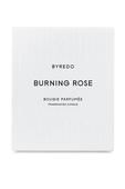 תמונת תקריב של Burning Rose Candle 240 gr