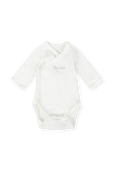 תמונה אחורית של שלישיית בגדי גוף ארוכים - גילאי NB-12 חודשים