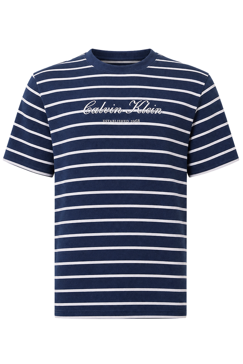 חולצת טי בגזרה משוחררת CALVIN KLEIN