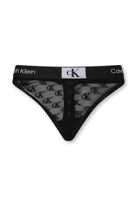 חזייה בסגנון תחרה עם הדפס  CALVIN KLEIN