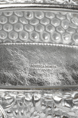 תמונת פנים של The Mini Pouch Bubble Bag in Silver