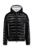 מעיל פאפר שחור מדגם גליאון MONCLER